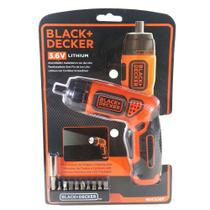 Parafusadeira a Bateria 3.6V BDCS36F-BR Black Decker Parafusadeira a Bateria 3.6V BDCS36F-BR Black Decker