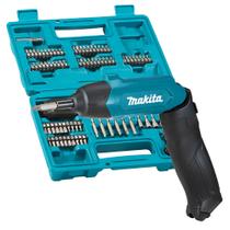Parafusadeira à Bateria 3,6V BIVOLT DF001DW c/ Kit 81 Acessórios + Maleta e Carregador MAKITA
