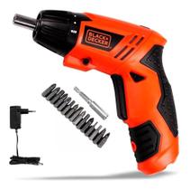 Parafusadeira A Bateria 4v Black+decker Kc4815b 4.8v