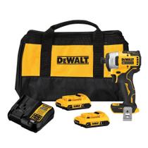 Parafusadeira Bateria Impacto 1/4 Com Bolsa Dewalt Dcf809D2