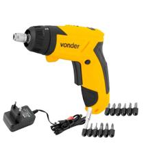 Parafusadeira Bateria PBV120 3,6V 12 Acessório Bivolt Vonder