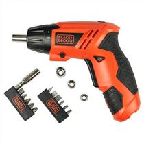 Parafusadeira black&decker c/ 16 peças 4.8v kc4815b