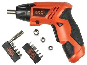 Parafusadeira Black&Decker KC4815K a Bateria - 4,8V 1/4 200rpm Parafusadeira Black&Decker KC4815K a Bateria - 4,8V 1/4 200rpm