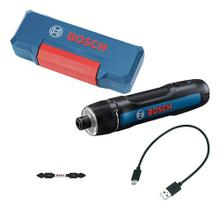 Parafusadeira Bosch GO 3 3,6V, 360 RPM, Bivolt, com Bit e Estojo