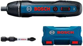 Parafusadeira Bosch Go 3,6V Bivolt Com 2 Bits E 1 Cabo Usb