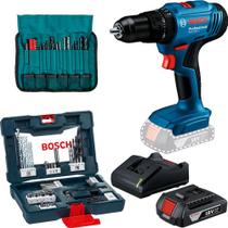 Parafusadeira Bosch Gsb 183-li Com 1 Bateria Kit Acessórios Azul 127/220v 50 Hz / 60 Hz