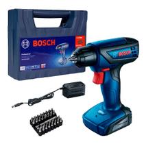 Parafusadeira Bosch GSR 1000 Smart 12V 32 bits e maleta