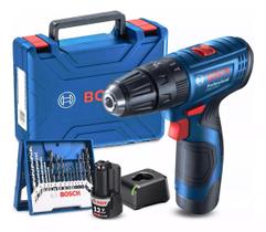 Parafusadeira bosch impacto gsb120li 2bat 12v 2a 23pcs