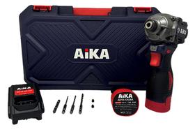 Parafusadeira De Impacto 1/4 Aika 16v Ad-w150b C/ 2 Baterias Cor Azul Frequência 60 110v/220v Parafusadeira De Impacto 1/4 Aika 16v Ad-w150b C/ 2 Baterias Cor Azul Frequência 60 110v/220v