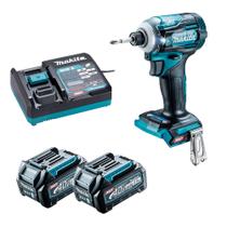 Parafusadeira De Impacto 40V XGT TD001 2x 2.5ah Makita 110v Parafusadeira De Impacto 40V XGT TD001 2x 2.5ah Makita 110v