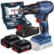 Parafusadeira de Impacto 65NM Brushless com Kit 41 Peças 2 Baterias 4,0AH e Carregador Bivolt BOSCH Parafusadeira de Impacto 65NM Brushless com Kit 41 Peças 2 Baterias 4,0AH e Carregador Bivolt BOSCH