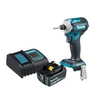 Parafusadeira De Impacto A Bateria 5ah Makita Dtd172z Bivolt
