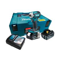 Parafusadeira de Impacto À Bateria Makita 18v Dtd171rtj 2 Baterias 1 Carregador