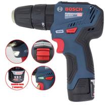 Parafusadeira de impacto bosch gsb 12v-30 brushless c/2bat 12v 2ah