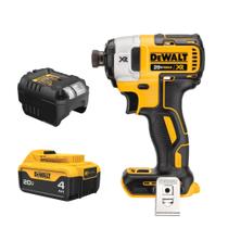 Parafusadeira de Impacto DeWalt DCF887B-B3 20V Max + Bateria 4Ah + Carregador 205Nm de Torque