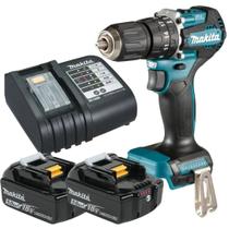 Parafusadeira De Impacto Makita 2 Baterias 18v 5ah Dhp487z Bivolt