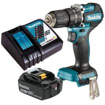 Parafusadeira de Impacto Makita A Bateria 18v 5ah Dhp487z C/ Carregador Rápido