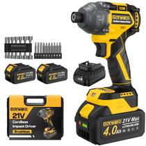 Parafusadeira de Impacto sem Fio GoYwato 21V Brushless 300 Nm