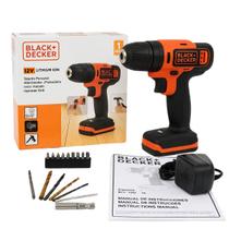 Parafusadeira e Furadeira 12V de Impacto Black+Decker Parafusadeira e Furadeira 12V de Impacto Black+Decker