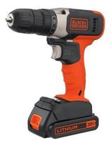 Parafusadeira e Furadeira 3/8" 20V LIT-ON Black & Decker BCD702C1