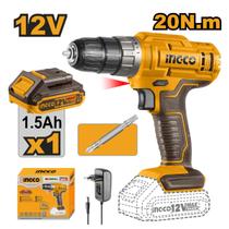 Parafusadeira e Furadeira 3/8” À Bateria 12V UCDLI12189 Ingco