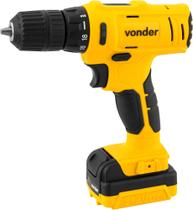 Parafusadeira e Furadeira a Bateria 12V Fonte Bivolt Automática Modelo PFV 120 VONDER