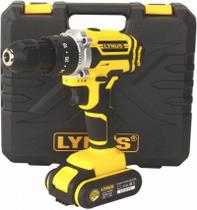 Parafusadeira e Furadeira Com Impacto Com Maleta Lynus 20v BIVOLT PFL-20CI 127/220