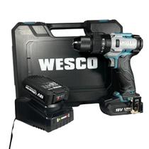 Parafusadeira e Furadeira de Impacto 18V WS2419K2 - Wesco Parafusadeira e Furadeira de Impacto 18V WS2419K2 - Wesco