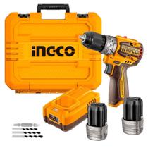 Parafusadeira e Furadeira de Impacto a Bateria 16V M16 Ingco CIDLI16682-9