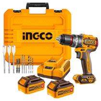 Parafusadeira e Furadeira de Impacto a Bateria 20V 96Nm P20S Ingco CIDLI20968-9