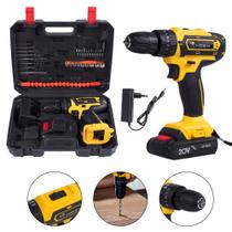 Parafusadeira e Furadeira de Impacto HAWK HW1046I 20V LiIon com Maleta Parafusadeira e Furadeira de Impacto HAWK HW1046I 20V LiIon com Maleta