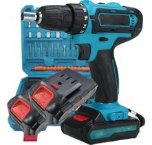 Parafusadeira E Furadeira Sem Fio 2 Baterias