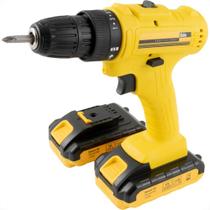 Parafusadeira Eda Profissional 12V. Com 2 Baterias De Litio 1.3 A.H - Mandril 3/8'' + Maleta Com 22 Acessorios - 0Nz Parafusadeira Eda Profissional 12V. Com 2 Baterias De Litio 1.3 A.H - Mandril 3/8'' + Maleta Com 22 Acessorios - 0Nz
