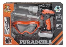 Parafusadeira Elétrica Brinquedo Infantil Motor a Pilhas Parafusadeira Elétrica Brinquedo Infantil Motor a Pilhas
