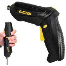 Parafusadeira Elétrica Sem Fio com 47 Peças + LED + Maleta Completa BOM9913 Parafusadeira Elétrica Sem Fio com 47 Peças + LED + Maleta Completa BOM9913