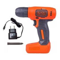 PARAFUSADEIRA/FURAD.BLACK&ampDECKER 8V LD008-BR