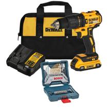 Parafusadeira Furad Impacto DCD7781D1 Dewalt Brush + Kit X-line