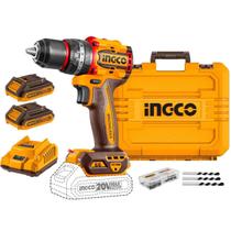 Parafusadeira Furadeira 1/2 Brushless 20v 2x 2ah Ingco