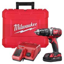 Parafusadeira Furadeira 1/2" com Bateria 18V e Carregador Milwaukee 2607-159N