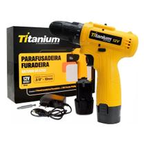 Parafusadeira Furadeira 12v 1,2ah 6238 Titanium