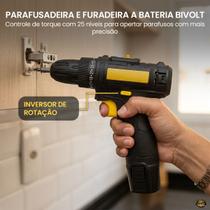 Parafusadeira Furadeira 12V Startools Bivolt Sem Fio Mandril 3 8 Bateria Reversível Moveis Parafusadeira Furadeira 12V Startools Bivolt Sem Fio Mandril 3 8 Bateria Reversível Moveis