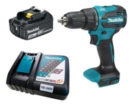 Parafusadeira Furadeira 18V Makita 13mm DHP490 com Bateria e Carregador