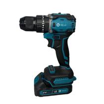 Parafusadeira Furadeira 2 baterias 21v Bivolt Embuled