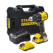 Parafusadeira Furadeira 20V 1/2" Max Li-Ion Brushless 2 Baterias Carregador e Maleta Tstak SBD716D2T-BR Stanley - Unica Unico