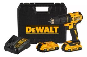 Parafusadeira Furadeira 20v Bivolt com 2 Baterias DEWALT