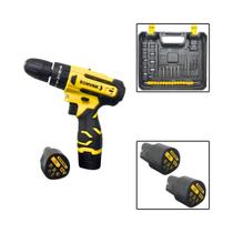 Parafusadeira Furadeira 21V 1350rpm C/ 2 Baterias