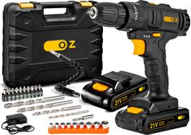 Parafusadeira Furadeira 21v 2 Baterias Profissional Bivolt