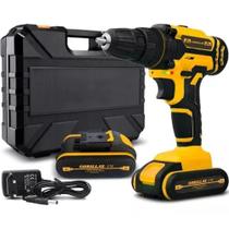 Parafusadeira Furadeira 21v Gorillaz 2 baterias