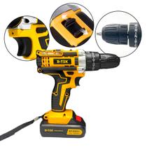 Parafusadeira Furadeira 21V Portátil Com 10 Brocas e Bits Parafusadeira Furadeira 21V Portátil Com 10 Brocas e Bits