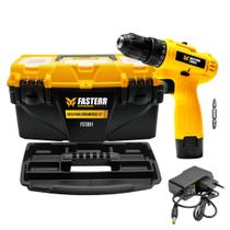 Parafusadeira Furadeira 3/8 12v com Caixa de ferramentas